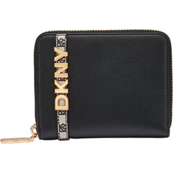 DKNY Μεγάλο Γυναικείο Πορτοφόλι με Φερμουάρ Μαύρο R6216M25-BGD
