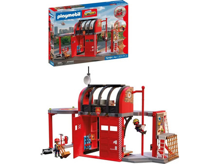 Playmobil City Action Πυροσβεστικός Σταθμός για 4+ Ετών 72191