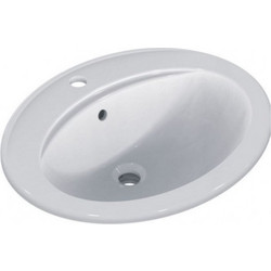 Ideal Standard Simplicity Ένθετος Νιπτήρας Μπάνιου Οβάλ Πορσελάνης 56x46cm Λευκός E874901