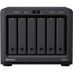 Synology FlashStation FS200T NAS Tower με 6 Θέση για SSD και 2 Θύρες Ethernet