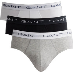 Gant Ανδρικά Σλιπ Βαμβακερά 3Pack 3GU900003-001