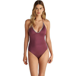 BLU4U Stripes And Spots Ολόσωμο Μαγιό Μπορντό 26358511-22