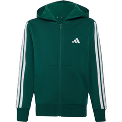 Adidas Παιδική Ζακέτα Φούτερ με Κουκούλα και Φερμουάρ Πράσινη KT3373