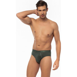 Minerva Ανδρικά Σλιπ Βαμβακερά Κυπαρισσί 2Pack 90-20521