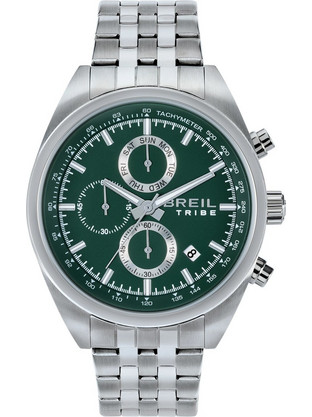 Breil Sky Volt Ανδρικό Ρολόι Χρονογράφος με Ασημί Μεταλλικό Μπρασελέ EW0776