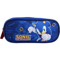 Vadobag Sonic the Hedgehog Κασετίνα με 2 Θήκες Μπλε VADO155-01309