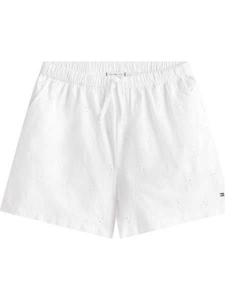 Tommy Hilfiger Παιδικό Σορτς Υφασμάτινο Λευκό KG0KG09214-YBR