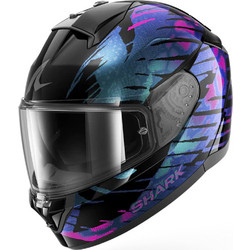 Shark Ridill 2 Reptaia Black Purple Κράνος Μηχανής Full Face 1470gr