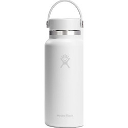 Hydro Flask Wide Flex Cap Bottle White 946ml
