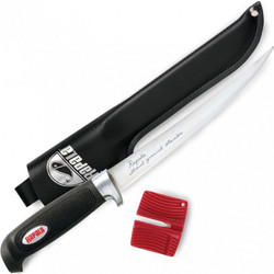 Rapala Soft Grip Μαχαίρι Φιλεταρίσματος από Ανοξείδωτο Ατσάλι με Θήκη 15cm