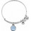 Alex and Ani Γυναικείο Βραχιόλι Βέργα Ασημί A19EB42SS