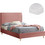 HomeMarkt Maylin Κρεβάτι Ημίδιπλο Υφασμάτινο με Στρώμα & Τελάρο 120x200cm HM21281.01