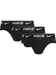 Nike Ανδρικά Σλιπ Βαμβακερά Μαύρα 3Pack KE1260-KP3