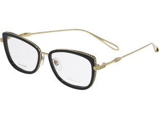 Chopard VCH256M 530300 Γυναικείος Σκελετός Γυαλιών Οράσεως Μεταλλικός Χρυσός Μαύρος