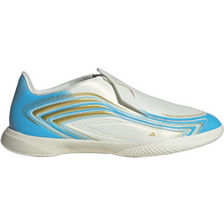 Adidas F50 Messi League IN KK1383 Παιδικά Ποδοσφαιρικά Παπούτσια Σάλας Λευκά Γαλάζια