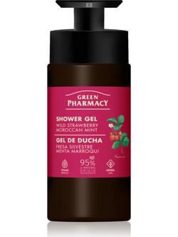 Green Pharmacy Wild Strawberry & Moroccan Mint Oil Αφρόλουτρο σε Gel 739ml