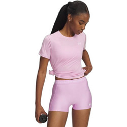 Under Armour Tech SSC Solid Γυναικείο Αθλητικό T-Shirt Ροζ 1384230-669