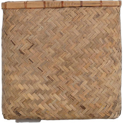Soulworks Γλάστρα Στρογγυλή Bamboo 50x52cm 0830020