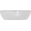 Ecopots Sofia Long Γλάστρα Στρογγυλή Πλαστική Λευκή 53x16cm 31837-4648