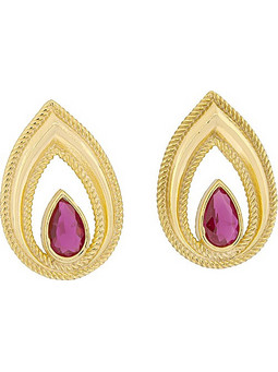 Million Diamonds Γυναικεία Σκουλαρίκια Κρεμαστά από Xρυσό 9K με Ζιργκόν SK24258