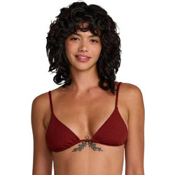 RVCA Bikini Top Τριγωνάκι Μπορντό 23O142616-RSA0