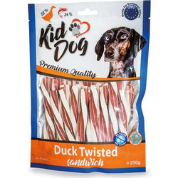 Kid Dog Duck Twisted Sandwich 250gr