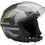 Zen ZN-755 Black Grey Κράνος Μηχανής Jet 1100gr