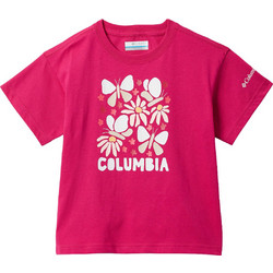 Columbia Παιδικό Crop Top Κοντομάνικο Φούξια 2154591-656