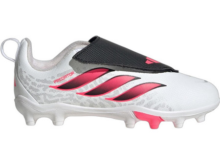 Adidas Predator Club Hook And Loop FG KJ6745 Παιδικά Ποδοσφαιρικά Παπούτσια με Τάπες Λευκά