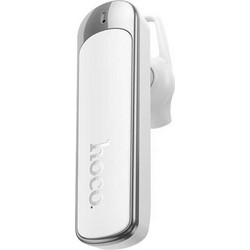 Hoco E201 Ακουστικό Bluetooth Earbud Πέτου White