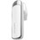 Hoco E201 Ακουστικό Bluetooth Earbud Πέτου White