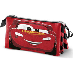Karactermania Disney Cars Κασετίνα με 3 Θήκες Κόκκινη 10089