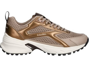 Calvin Klein Γυναικεία Sneakers Chunky Μπρονζέ HW0HW03140-0Z3