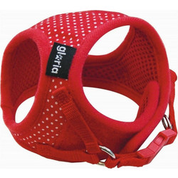 Gloria Pets Dots Σαμαράκι Σκύλου Γιλέκο Κόκκινο Small