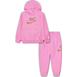 Nike Παιδικό Σετ Φόρμας Ροζ 36P284-AAH