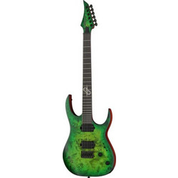 Solar Guitars S1.6HLB Ηλεκτρική Κιθάρα ST Style με Μαγνήτες HH & Ταστιέρα Ebony Lime Burst