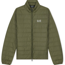 EA7 Ανδρικό Μπουφάν Χειμωνιάτικο Puffer Χακί 8NPB23PNGPZU7014