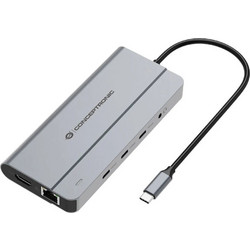Conceptronic DONN34G USB-C Docking Station με DisplayPort / HDMI PD Ethernet και Σύνδεση 2 Οθονών