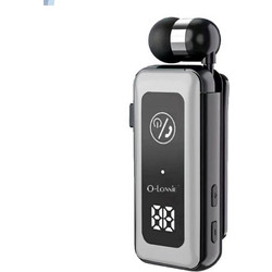 Silver O-Lonnie OL-1 Ακουστικό Bluetooth In Ear Πέτου Silver