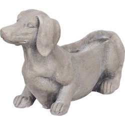 Artekko Σκύλος Κασπώ Γκρι 51x17x30cm D76708