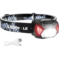 Lepro 320014 Επαναφορτιζόμενος Φακός Κεφαλής Led IPX4 300lm