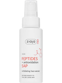 Ziaja Med Peptides Ενυδατικό Serum Προσώπου για Λάμψη με Πεπτίδια 50ml
