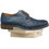 Softies Ανδρικά Σκαρπίνια Derby Δερμάτινα Navy Μπλε 6154-6250