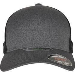 Flexfit Καπέλο Jockey με Δίχτυ Snapback Υφασμάτινο Γκρι 5511UP-00864