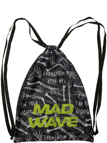 Mad Wave Τσάντα Πλάτης Κολυμβητηρίου Μαύρη M111801002W