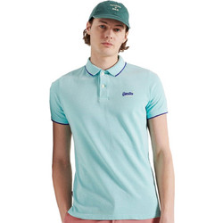 Superdry Poolside Pique Ανδρική Αθλητική Μπλούζα Polo Τιρκουάζ M1110013A-S2T