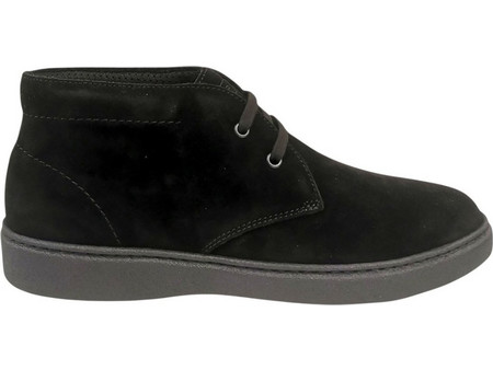 Frau Ανδρικά Μποτάκια Suede Μαύρα A19C5