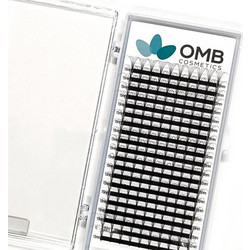 OMB 6D Volume Βλεφαρίδες Τουφάκια 0.07mm C 15mm
