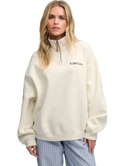 Superdry Γυναικείο Αθλητικό Φούτερ Εκρού W2012785A-22C