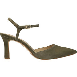 Michael Kors Γόβες Suede Slingback με Τακούνι Στιλέτο Χακί 40T6AMMP2S